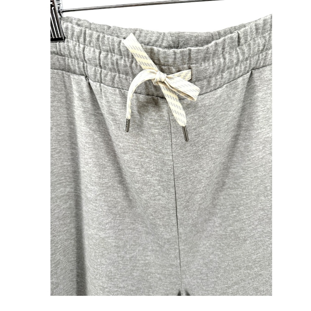 Vuori Halo Essential Wideleg Pant Long XL Pale Grey Heather Lounge Yoga‎ NWOT - Picture 4 of 9